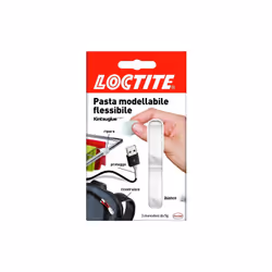 Pate adhe'sive modelable blanche Loctite 3x5gr. pour re'parer, prote'ger les cables, etc.
