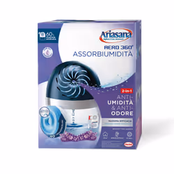 Ariasana 1737792, Absorbeur (unité), Comprimé, Absorbeur d'humidité et d'odeur, Multicolore, Salle de bains, Chambre à couche ...