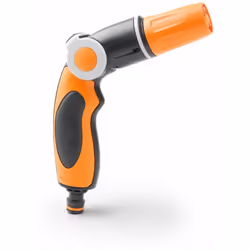 Pistolet compact et polyvalent pour l'arrosage et le nettoyage de n'importe quelle surface. Revêtement en caoutchouc mou pour ...