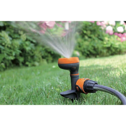Arrosseur circulaire 4 zones MINI DRIVER sur piquet - Orange