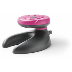 GF - Arrosseur circulaire 8 zones driver sur base - Rose
