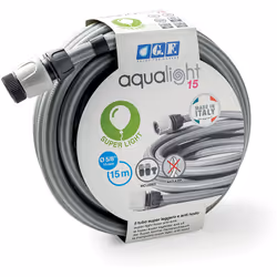Tuyau d'arrosage Aqualight 15 m Diam 19 - GF AquaLight est le tuyau innovant, hyper léger et antinoeud. Léger et maniable. St ...