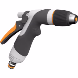 Informations techniques Matériau : métal Raccord tuyau : raccord enfichable Pistolet jet métal + revêtement caoutchouc Pistol ...