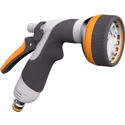 Informations techniques Matériau : métal Raccord tuyau : raccord enfichable Pistolet Multi jet métal + revêtement caoutchouc  ...