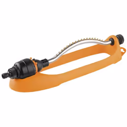 G.F. Sideral, Système d'aspersion d'eau oscillant, 220 m², 4 bar, Noir, Orange