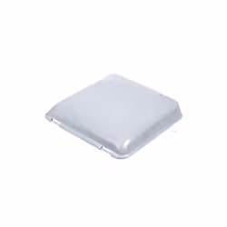 Chapeau seul - Fiamma - Vent 40x40cm - Blanc - Manivelle - Camping-car et caravane