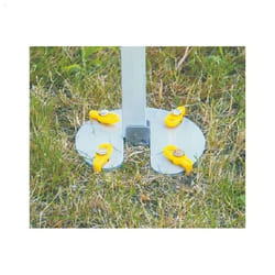2 pieds coupelles AWNING PLATE FIAMMA pour stores et auvents