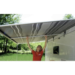 Kit de fixation Rafter - Fiamma - Caravanstore XL - Aluminium anodisé - Diamètre 30 mm - Couleur argent