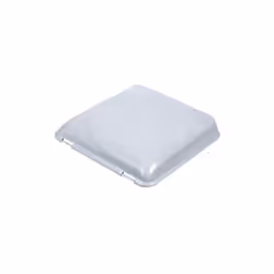 Chapeau seul blanc Lanterneau Fiamma Vent 28x28cm pour camping-car et caravane