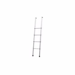 Echelle couchette amovible FIAMMA en aluminium 4 échelons Marche de 28cm de large Encombrement: 35cm Crochets supérieurs très ...
