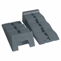 Kit Fiamma Level Up Cales dacces  set de 2 avec Level Bag gris standard   Cales et niveaux pour camping car