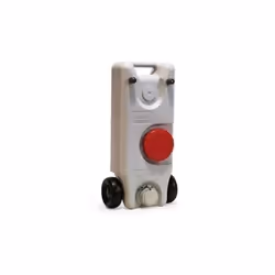 Réservoir Roll Tank 40W pour caravane et camping-car Avec poignée pour le transport. Permet la vidange du réservoir à matière ...