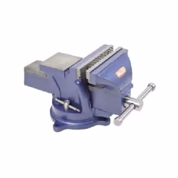 Scie de table tournante en fonte. Ouverture mm 125 Dimensions : largeur de mors 125 mm ; profondeur 55 mm poids net kg 7,5