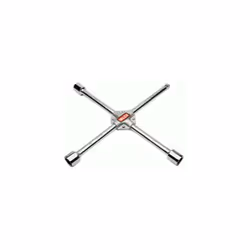 CLÉ EN CROIX CODE PRODUIT : 1460849 Équipé d'un carré d'entraînement 1/2". Comprend une boussole avec des mesures de 17 mm, 1 ...