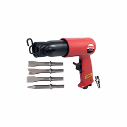 Marteau burineur pneumatique Valex pour percussion à air comprimé Ciseau pneumatique Douille hexagonale Accessoires inclus da ...