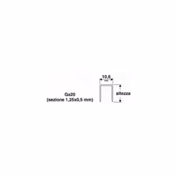 Agrafes 10mm 1000pcs pour soudeuses/cloueuses Valex cod. 1455528, 1455529, 1455533 Si vous recherchez des agrafes de haute qu ...