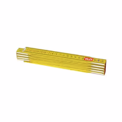 Valex mètre pliant en bois 2 mètres - 1800557Nr.10 baguettes en bois. longueur m 2,0 tige mm16