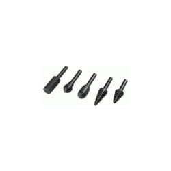 Lot de 5 râpes rotatives pour bois avec tige.