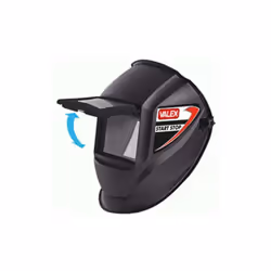 Masque de casque Complet avec verre inactinique fixe 51x107mm.