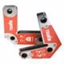Équerres de soudage magnétiques - TELWIN - Lot de 2 - 90 mm - Poids max 9kg/13kg - Angles 15°/45°/60°/90°