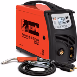 TELWIN 816056 TECHNOMIG 260 DUAL SYNERGIC INVERTER WELDER 230V machines à souder à onduleur, multi-processus MIG-MAG/FLUX/COP ...