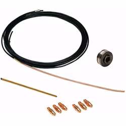 DESCRIPTION: Kit de soudage pour aluminium, pour des tailles de 0,8 et 1 mm.