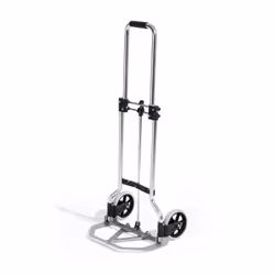 Chariot pliable en aluminium d'une capacité de 45 kg Caractéristiques Chariot en aluminium Roues en plastique Pliant Dimensio ...