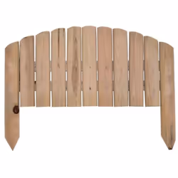 Clôture en bois arquée 54 x 47 cm pour plantes vampires