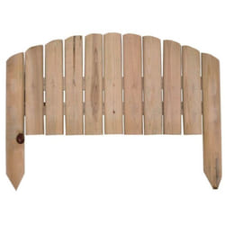 Clôture en bois arquée 54 x 47 cm pour plantes vampires