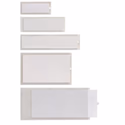 SEI Rota 320414, Transparent, Blanc, PVC, A4, 140 mm, 65 mm, 100 pièce(s)