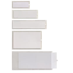 SEI Rota 320414 porte-carte Transparent, Blanc A4