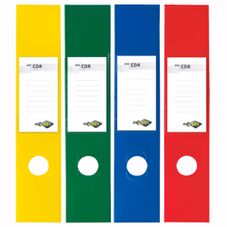 SEI Rota CDR, Rouge, Rectangle, Classeur, Polyvinyl chloride (PVC), 70 mm, 345 mm