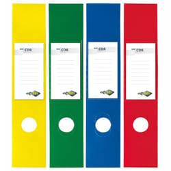 SEI Rota CDR étiquette auto-collante Rectangle Rouge 200 pièce(s)
