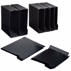 SEI Rota Custodie 50 A4 Boîte à archives Carton, Polyvinyl chloride (PVC) Noir