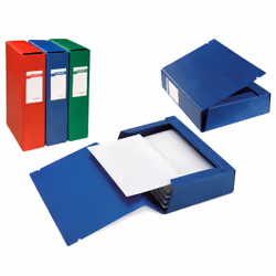 SEI Rota Archivio 3L 120, Carton, Polyvinyl chloride (PVC), Bleu, 250x350 mm, Brochure, Catalogue, Chemise, Dossier, Papier, ...