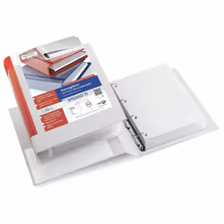 SEI Rota Stelvio TI, A4, Bague en Q, Rangement, PVC, Blanc, Blanc