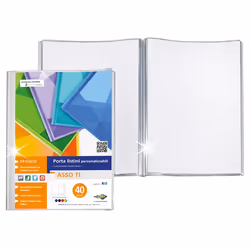SEI Rota Asso TI, Transparent, Polypropylène (PP), Plastique, Brillant, Surface lisse, 10 feuilles