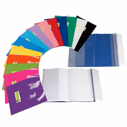 SEI Rota Cover Maxi L F, Jaune, Polyvinyl chloride (PVC), Plastique, Brillant, Surface lisse, A4