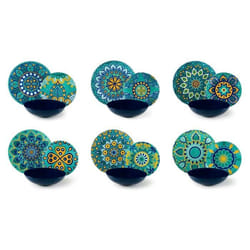 Service de table - Excelsa - 62503 - 18 pièces - Porcelaine et céramique - Multicolore
