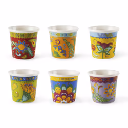 Excelsa 64876, Régler, 0,09 L, Multicolore, Porcelaine, Tasse, Universel
