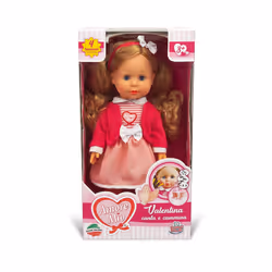 Grandi Giochi Amore Mio Valentina, Poupée, Femelle, 3 an(s), Garçon/Fille, Multicolore