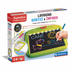 Clementoni 16256, Planche à dessin magnétique pour enfants, 3 an(s), Batteries requises, Plastique, Multicolore
