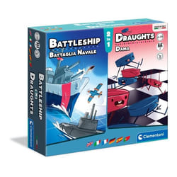 Clementoni Battleship + Draughts Jeu de société Education