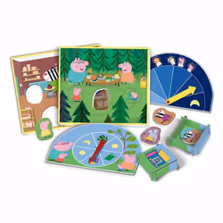 Clementoni Peppa Pig Finding Peppa and Friends Jeu de société Voyage/aventure