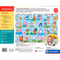 Clementoni 16437 puzzle Contour pour puzzle 24 pièce(s) Education