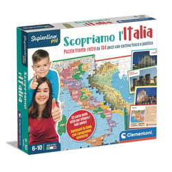 Clementoni Sapientino Più 16594 jeu de société Jeu de puzzle Quiz