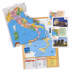 Clementoni Sapientino Più 16594 jeu de société Jeu de puzzle Quiz