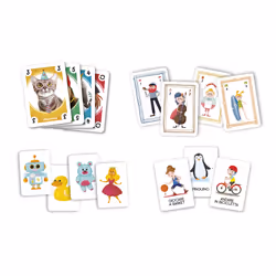 Clementoni Play Creative 8005125167593, Jeu de cartes, Mot, 4 an(s), Jeu familial