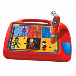 Clementoni Pupitre éducatif - Spidey, Jeu de société, Quiz, 4 an(s)