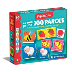 Clementoni Sapientino Montessori - Le Mie Prime 100 Parole